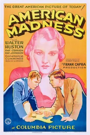 American Madness (1932) Women's Colored  Long Sleeve T-Shirt - idPoster.com