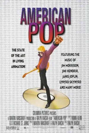 American Pop (1981) Men's Colored  Long Sleeve T-Shirt - idPoster.com