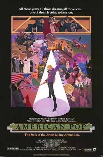 American Pop (1981) White Tank-Top - idPoster.com