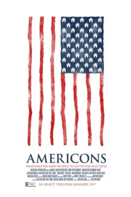 Americons (2015) White T-Shirt - idPoster.com