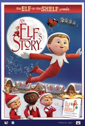 An Elf's Story: The Elf on the Shelf (2011) Drawstring Backpack - idPoster.com