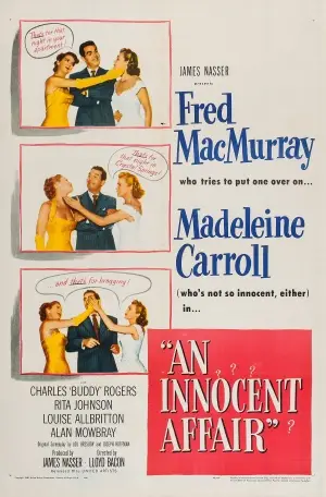 An Innocent Affair (1948) Men's Colored T-Shirt - idPoster.com