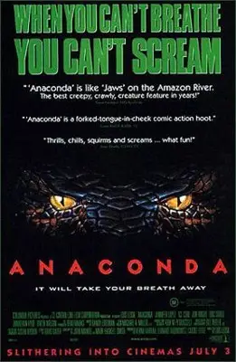Anaconda (1997) Women's Colored Tank-Top - idPoster.com
