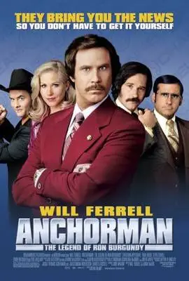 Anchorman: The Legend of Ron Burgundy (2004) White Tank-Top - idPoster.com