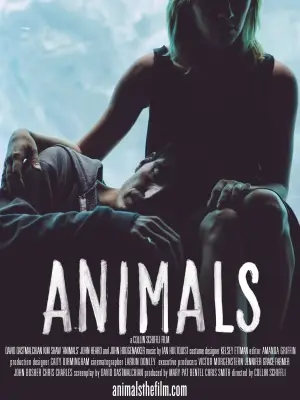 Animals (2014) Men's Colored  Long Sleeve T-Shirt - idPoster.com