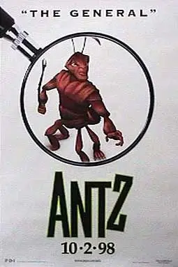 Antz (1998) Women's Colored T-Shirt - idPoster.com