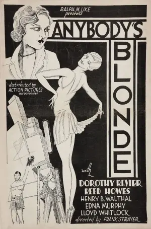 Anybody's Blonde (1931) White T-Shirt - idPoster.com