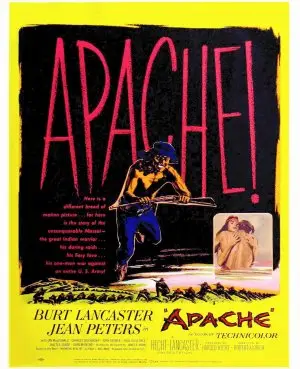 Apache (1954) White T-Shirt - idPoster.com