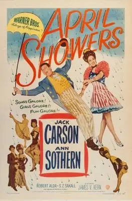 April Showers (1948) White T-Shirt - idPoster.com