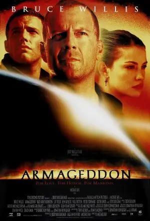 Armageddon (1998) White T-Shirt - idPoster.com