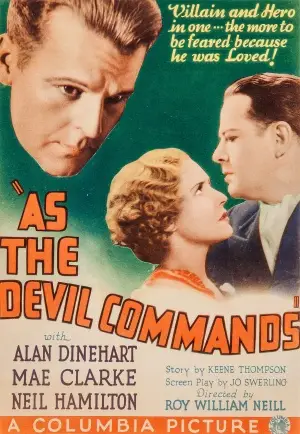 As the Devil Commands (1933) Women's Colored Tank-Top - idPoster.com