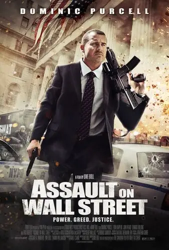 Assault on Wall Street (2013) White T-Shirt - idPoster.com