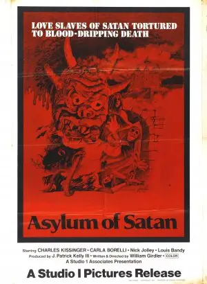 Asylum of Satan (1975) White T-Shirt - idPoster.com