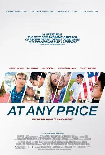 At Any Price (2013) White T-Shirt - idPoster.com