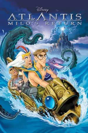 Atlantis: Milo's Return (2003) Men's Colored Hoodie - idPoster.com