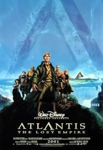 Atlantis: The Lost Empire (2001) Men's Colored T-Shirt - idPoster.com
