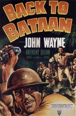Back to Bataan (1945) Men's Colored  Long Sleeve T-Shirt - idPoster.com