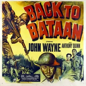 Back to Bataan (1945) Men's Colored  Long Sleeve T-Shirt - idPoster.com