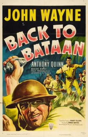 Back to Bataan (1945) White T-Shirt - idPoster.com