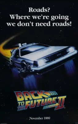 Back to the Future Part II (1989) White Tank-Top - idPoster.com