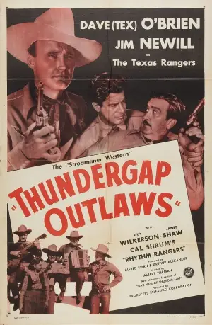 Bad Men of Thunder Gap (1943) White T-Shirt - idPoster.com