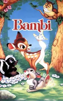 Bambi (1942) White Tank-Top - idPoster.com