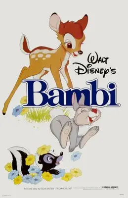 Bambi (1942) Men's Colored Hoodie - idPoster.com