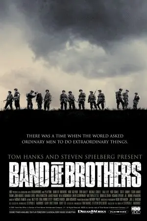 Band of Brothers (2001) White T-Shirt - idPoster.com