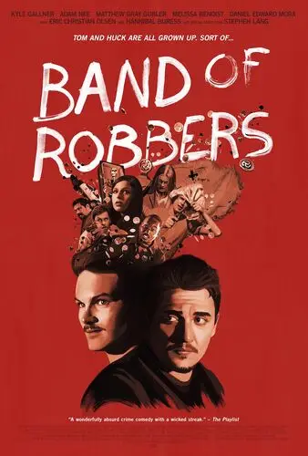 Band of Robbers (2016) Men's Colored T-Shirt - idPoster.com