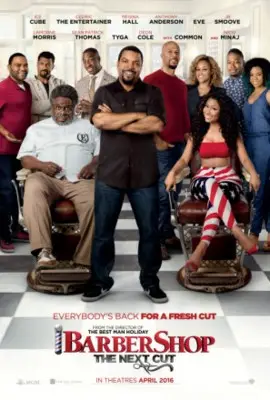 Barbershop The Next Cut (2016) Men's Colored Hoodie - idPoster.com