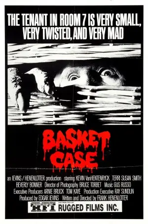 Basket Case (1982) White Tank-Top - idPoster.com