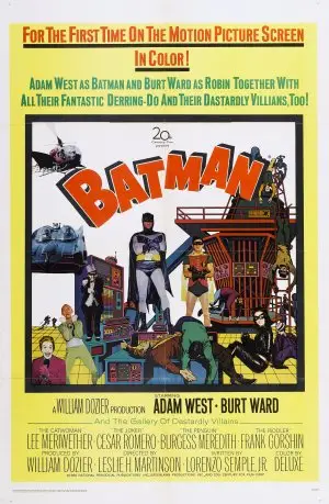 Batman (1966) White T-Shirt - idPoster.com