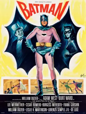 Batman (1966) Men's Colored  Long Sleeve T-Shirt - idPoster.com