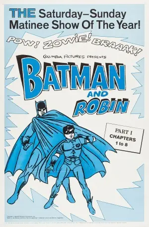 Batman and Robin (1949) White T-Shirt - idPoster.com