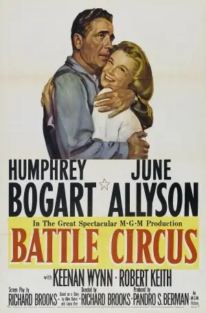 Battle Circus (1953) White T-Shirt - idPoster.com