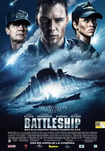 Battleship (2012) Men's Colored  Long Sleeve T-Shirt - idPoster.com