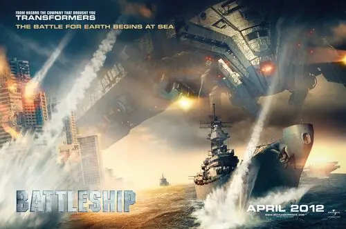 Battleship (2012) Drawstring Backpack - idPoster.com