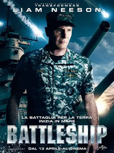 Battleship (2012) Men's Colored T-Shirt - idPoster.com