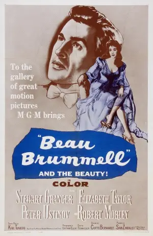 Beau Brummell (1954) Men's Colored Hoodie - idPoster.com