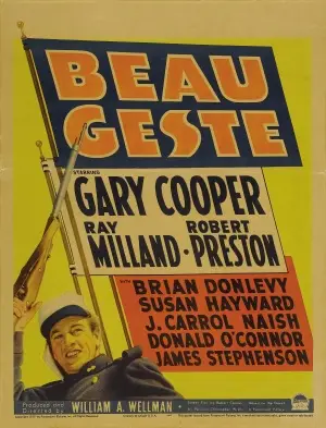 Beau Geste (1939) Men's Colored  Long Sleeve T-Shirt - idPoster.com