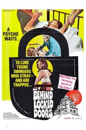 Behind Locked Doors (1968) White T-Shirt - idPoster.com