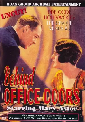 Behind Office Doors (1931) Women's Colored  Long Sleeve T-Shirt - idPoster.com