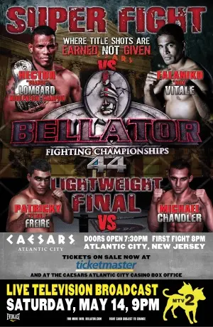 Bellator Fighting Championships (2009) White T-Shirt - idPoster.com