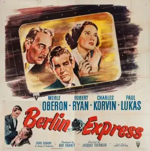 Berlin Express (1948) Men's Colored Hoodie - idPoster.com