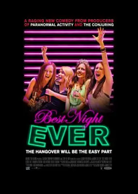 Best Night Ever (2014) Men's Colored  Long Sleeve T-Shirt - idPoster.com