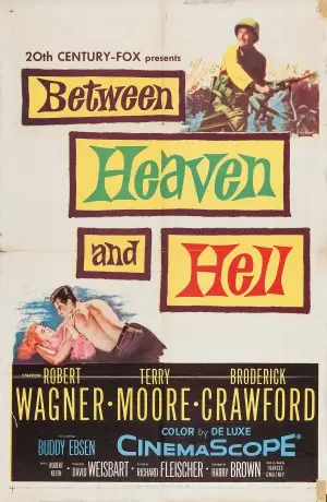 Between Heaven and Hell (1956) Women's Colored Hoodie - idPoster.com