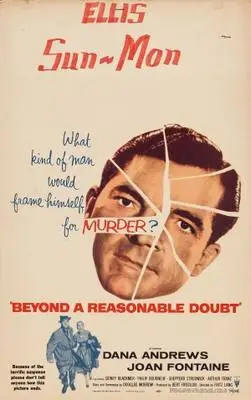 Beyond a Reasonable Doubt (1956) White T-Shirt - idPoster.com