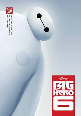Big Hero 6 (2014) White T-Shirt - idPoster.com
