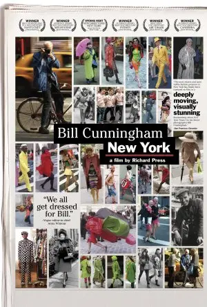 Bill Cunningham New York (2010) Drawstring Backpack - idPoster.com
