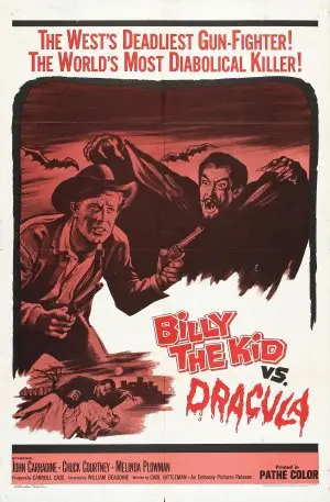 Billy the Kid versus Dracula (1966) White T-Shirt - idPoster.com